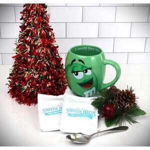 M&M's collectable Green "I Melt for‎ No One" Mug